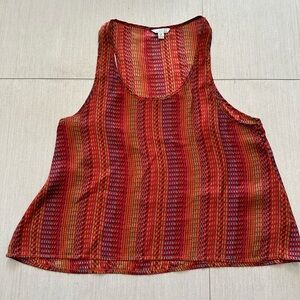 Multicolor Striped Tank Top